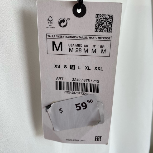 Zara, wide leg pants - Picture 3 of 3